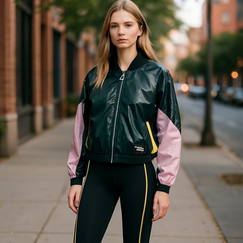 NWT Puma TZ Active Jacket Color Block Light Weight